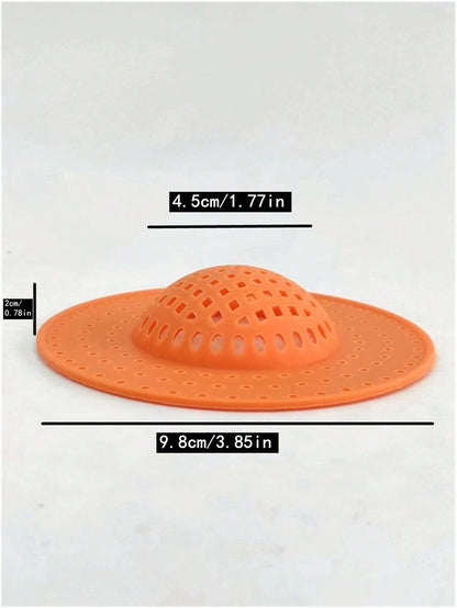 Set da 4 pezzi (colore casuale) con filtro per scarico di lavandino da cucina, scarico da bagno, scarico del lavandino del bagno, copertura anti-intasamento con filtro e copertura anti-insetti, filtro acqua da cucina