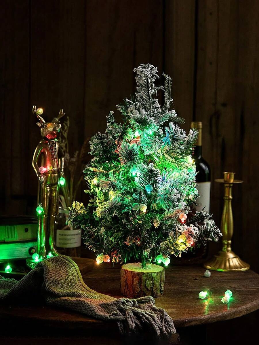 Mini luci chroma, luci a LED per palloncini impermeabili con lungo tempo di autonomia, alimentate a batteria, lampada a sfera per palloncini, lanterne di carta, feste di compleanno, Natale, addobbi natalizi