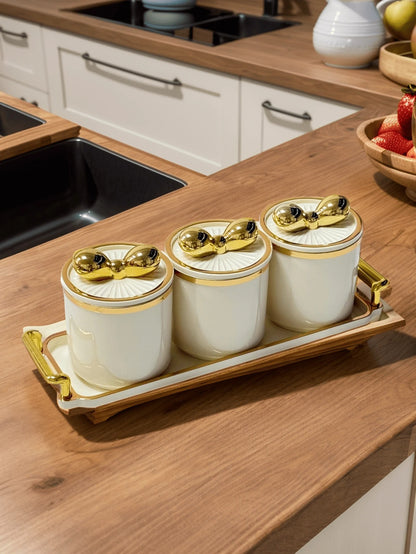 Barattolo multiuso per cucina in plastica