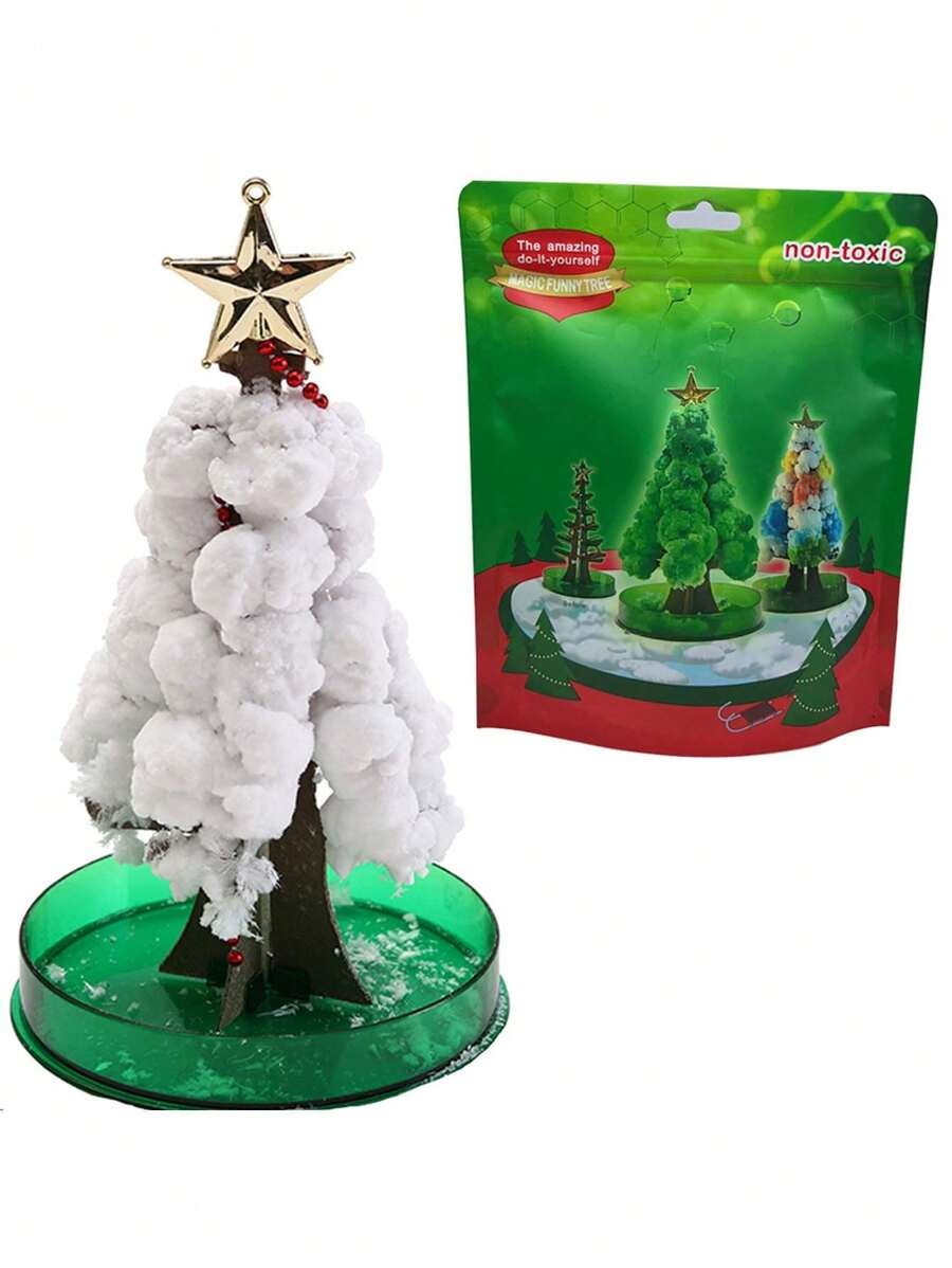 Albero di Sakura in crescita magico, alberi di cristallo da scrivania, giocattoli con fiori di ciliegio, albero di Natale, regali di Natale
