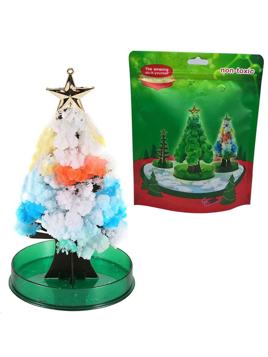 Albero di Sakura in crescita magico, alberi di cristallo da scrivania, giocattoli con fiori di ciliegio, albero di Natale, regali di Natale