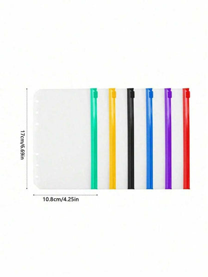 Quaderno Con Raccoglitore A Fogli Mobili Laser A6 + Libretto Dei Conti A Fogli Mobili Con Budget In Contanti
