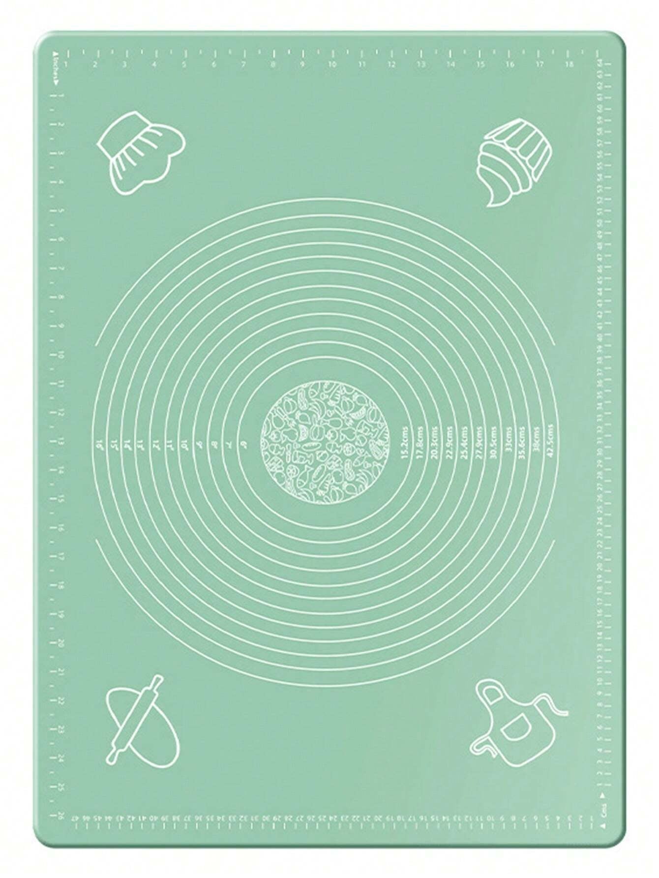 1 pezzo Tappetino in silicone extra large da 70 cm / 65 cm / 50 cm per impastare, antiaderente, per stendere la pasta, tappetino da forno, tagliere per pane e pasticceria, tappetino in silicone per croste di torte