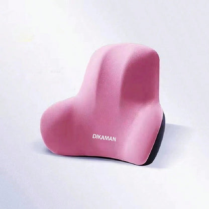 Set di cuscino di supporto lombare ergonomico per sedia da ufficio, schienale e seduta in memory foam, rivestimento in poliestere morbido, design confortevole per il sollievo