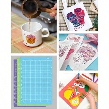 Tappetino da taglio 8,5x12 pollici per Joy Xtra, confezione da 3, tappetini da taglio Cricket riutilizzabili con adesivo appiccicoso