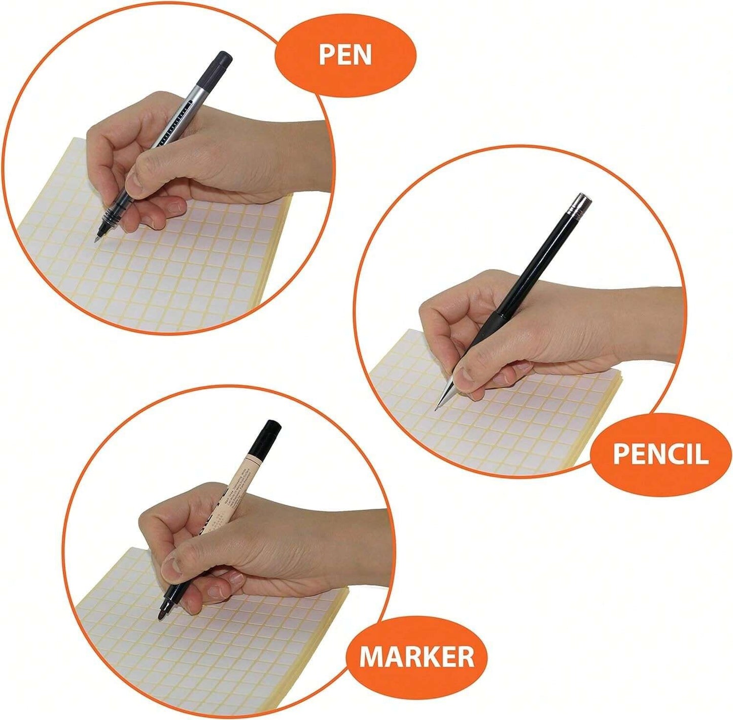 15 pagine di 840 etichette adesive in bianco opaco da 0,51"x1,5" per scrivere, etichettare contenitori di stoccaggio, barattoli, fascicoli, scuola, ufficio, organizzazione di cucina, forniture scolastiche, ritorno a scuola