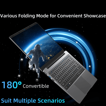 BMAX S14 PRO Notebook / Intel N5000 / 8 GB (LPDDR4) RAM 256 GB SSD / Laptop da 14 pollici 1920*1080 / Windows 11 / Wi-Fi USB+Mini / Batteria da 38 Wh / Peso 1,28 kg / PC portatile