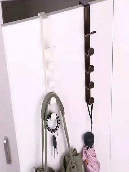 1 pezzo Appendino per porta da camera da letto, gruccia a muro per armadio di dormitorio per appendere vestiti, borse, cappelli,