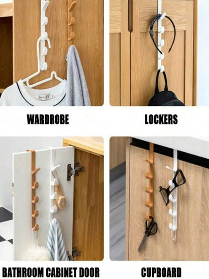 1 pezzo Appendino per porta da camera da letto, gruccia a muro per armadio di dormitorio per appendere vestiti, borse, cappelli,