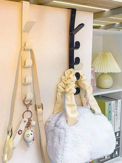 1 pezzo Appendino per porta da camera da letto, gruccia a muro per armadio di dormitorio per appendere vestiti, borse, cappelli,