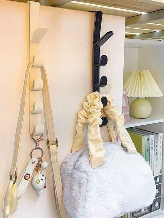 1 pezzo Appendino per porta da camera da letto, gruccia a muro per armadio di dormitorio per appendere vestiti, borse, cappelli,