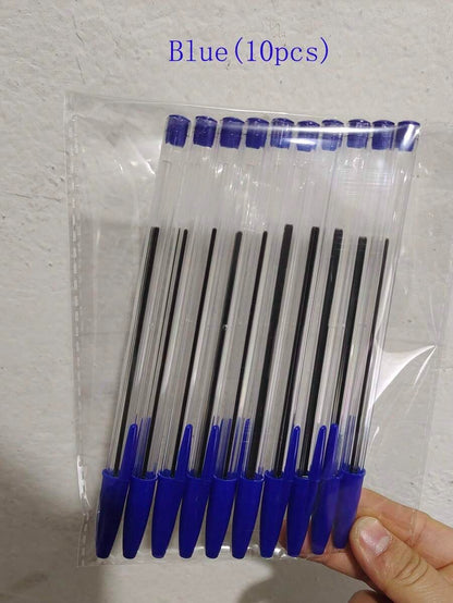 Penne a sfera rosso, nero, blu, penne a sfera a olio per forniture da ufficio, articoli di cartoleria per studenti