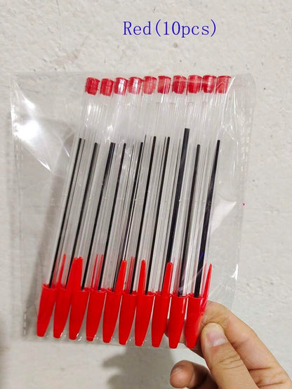 Penne a sfera rosso, nero, blu, penne a sfera a olio per forniture da ufficio, articoli di cartoleria per studenti