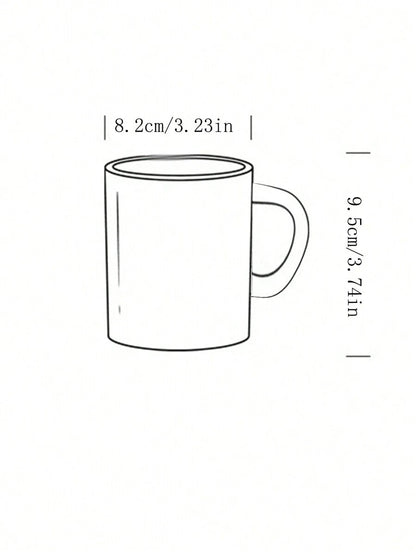 Tazza in ceramica con graziosi disegni di orso, fiocco e fiorellini, tazza da caffè per coppie, tazza in pregiata porcellana per latte, tazza per acqua con design di bassotto