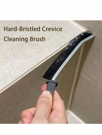 3 pezzi di spazzole rigide per la pulizia di fessure, piccole spazzole per la pulizia, spazzole per pulire la stuccatura, spazzole per WC, spazzole per la pulizia delle piastrelle della doccia