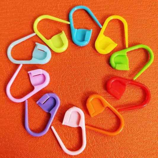 20 pezzi/80 pezzi/160 pezzi Marcatori di punti misti per maglia e uncinetto, assortiti, contatori di punti e aghi per cucito, marcatori di filatura in plastica per fai da te, accessori per tessitura