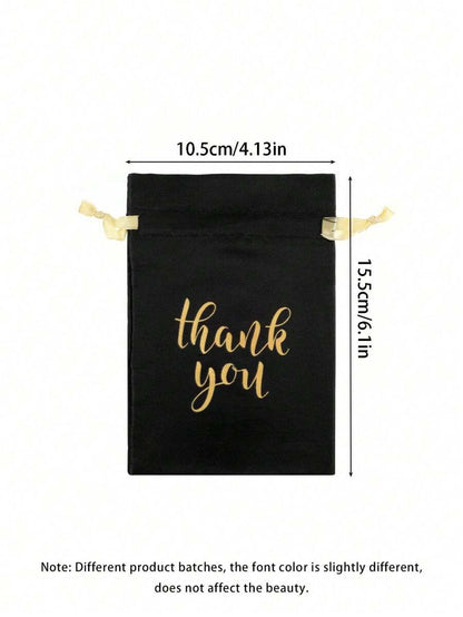 Sacchetti regalo in raso nero, 10 x 14 cm Borsette gioielli con cordoncino, Sacchetti per feste di matrimonio, Sacchetti con cordoncino per decorazioni per compleanni e vacanze