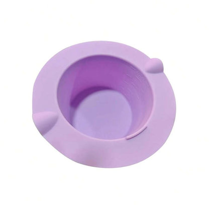 1 pezzo Ciotola di fusione della cera in silicone, ciotola interna del riscaldatore di cera resistente al calore (viola)