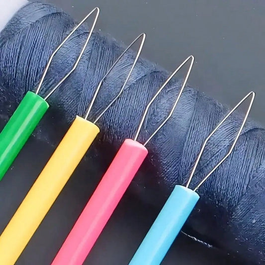 5/10 pezzi Infilafili di plastica colorati - Set di infilafili cilindrici, accessori per cucito fai-da-te, strumento per infilare facilitato, aiuto per aghi da perle, dispositivo per aghi adatto agli anziani