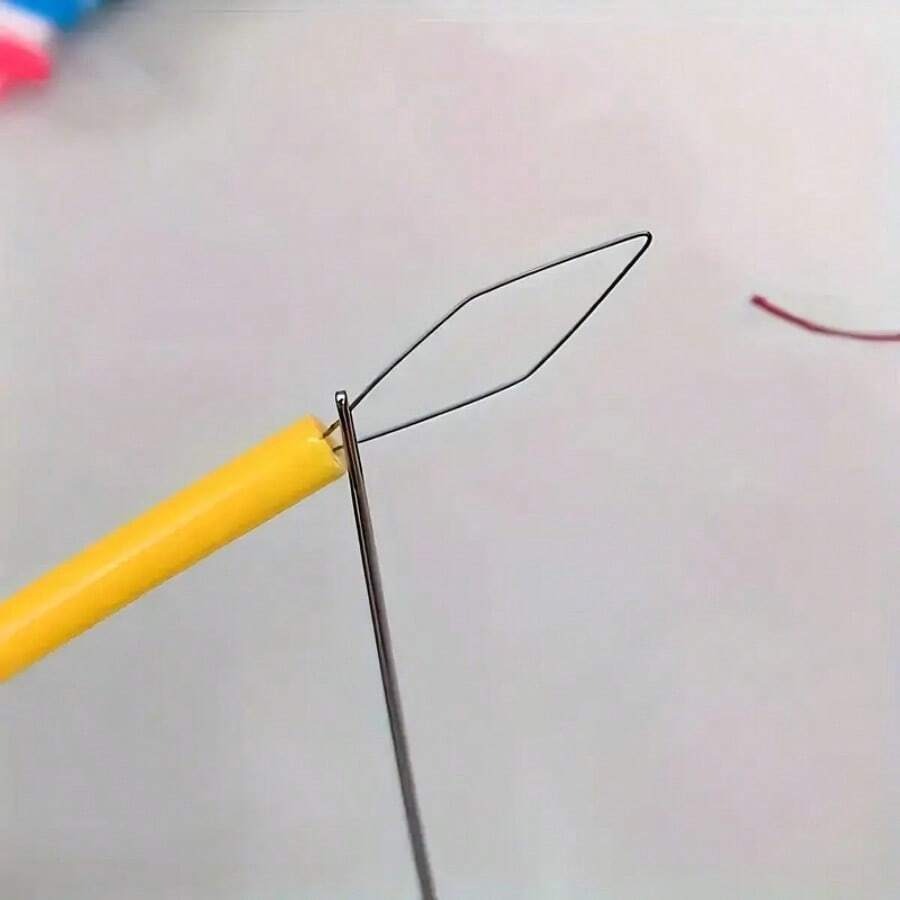 5/10 pezzi Infilafili di plastica colorati - Set di infilafili cilindrici, accessori per cucito fai-da-te, strumento per infilare facilitato, aiuto per aghi da perle, dispositivo per aghi adatto agli anziani