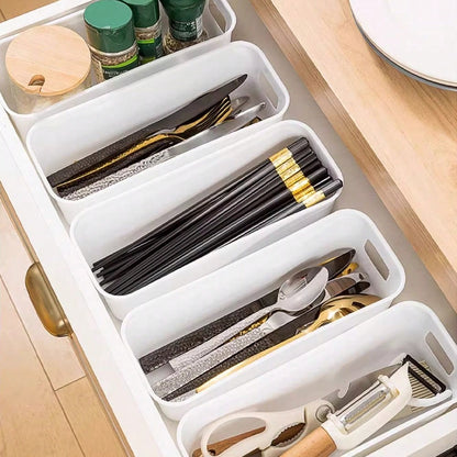 Scatola portaoggetti con 2 cassetti, utilizzabile per organizzare la scrivania, per conservare strumenti di trucco e prodotti per la cura della pelle, nonché per conservare i gioielli, accessori per il tavolino da toeletta, accessori per il bagno
