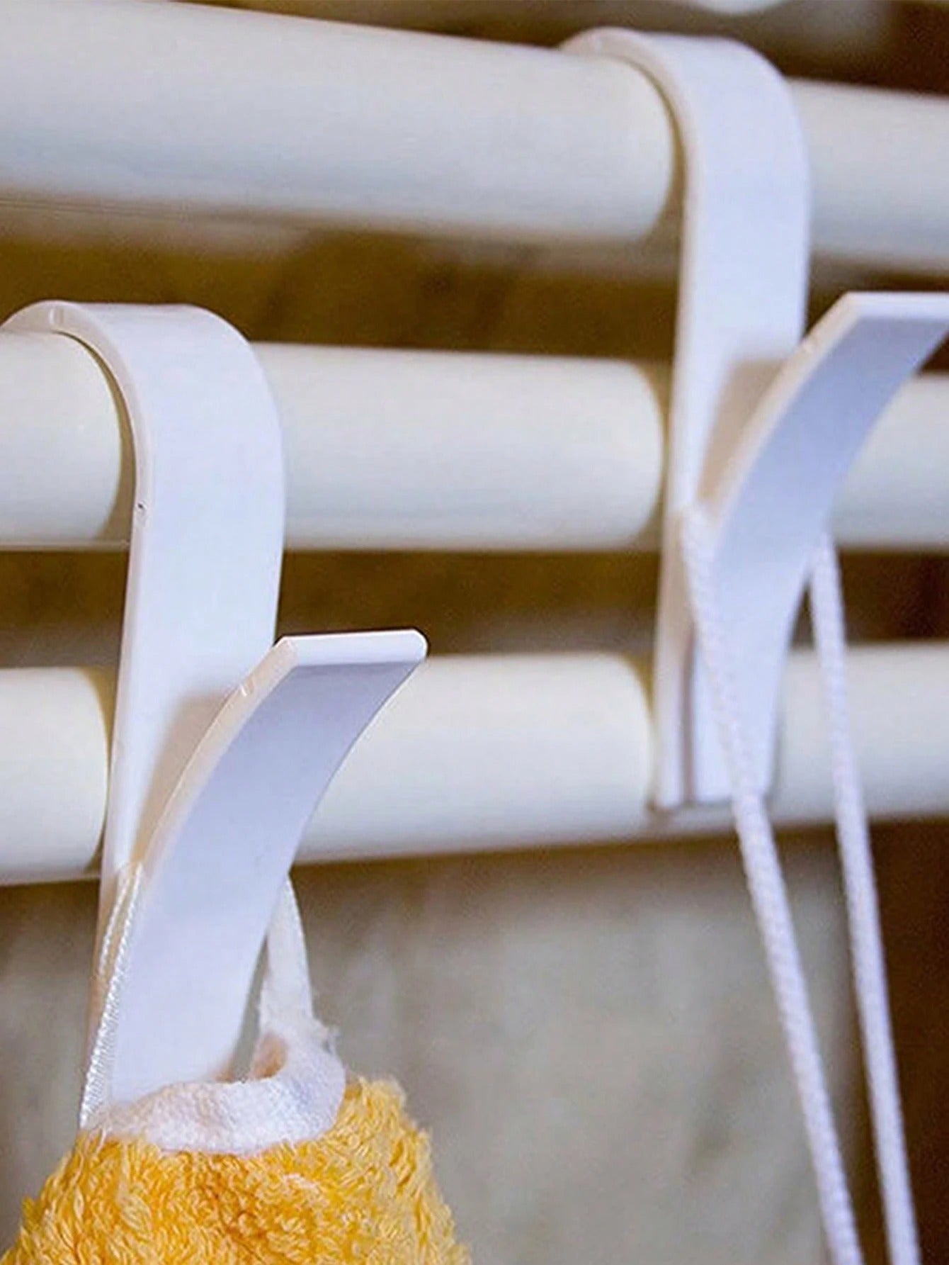 1 pezzo Gancio riscaldante per asciugamani, gancio per radiatore da bagno, gancio semplice, gancio appendiabiti per bagno e cucina, decorazione per il bagno di casa, organizer da bagno