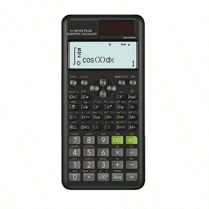 Calcolatrice multifunzionale FX-991 ES PLUS - 417 funzioni, progettata appositamente per gli esami degli studenti, confezione economica, forniture scolastiche, ritorno a scuola