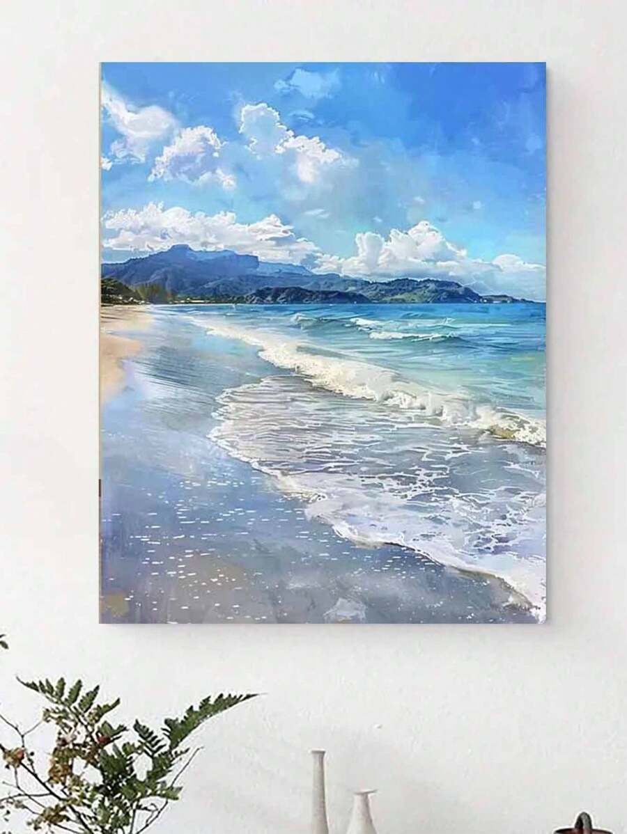 Artistica Pittura a Numeri Fai-da-Te, Kit di Pittura ad Olio Artistica per Decorazione della Camera da Letto e Decorazione Murale, Metodo di Pittura Semplice e Divertente, Nessun Requisito di Base per il Disegno