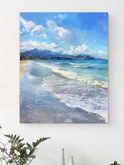 Artistica Pittura a Numeri Fai-da-Te, Kit di Pittura ad Olio Artistica per Decorazione della Camera da Letto e Decorazione Murale, Metodo di Pittura Semplice e Divertente, Nessun Requisito di Base per il Disegno