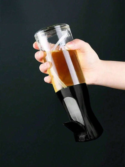 Spruzzatore per barbecue, dispenser trasparente, bottiglia creativa per olio da cucina con erogatore a spruzzo fine per condire, bottiglia spray in plastica utilizzabile per friggitrice ad aria, annaffiare i fiori, olio d'oliva