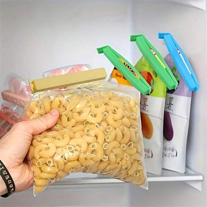 20 pz/10 pz/5 pz Cliip riutilizzabili in plastica anti-umidità per sacchetti di cibo, per chiusura ermetica di scatole e accessori per la conservazione in cucina