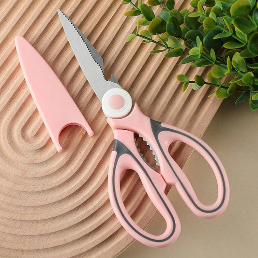 1 pezzo di Utensili da cucina multifunzione in acciaio inossidabile, forbici resistenti per tritare verdure, ossa di pollo e alimenti