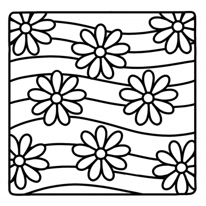 Libro da colorare per adulti e bambini con motivi confortevoli: motivi grandi e semplici per il relax, con design carini e morbidi, mandala (Bold & Easy Coloring)