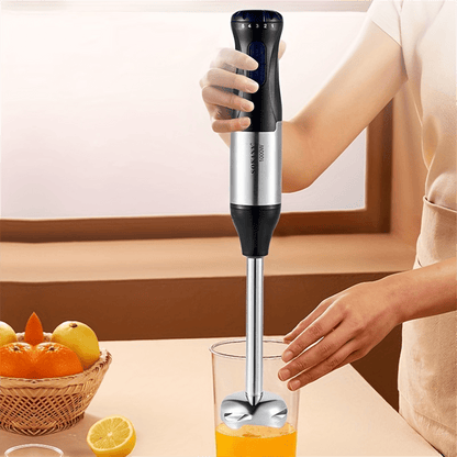 SOKANY Set frullatore a immersione portatile 4 in 1, incluso frullatore a bastoncino multifunzione, frusta, tritatutto e brocca, adatto per la lavorazione degli alimenti e la preparazione di omogeneizzati