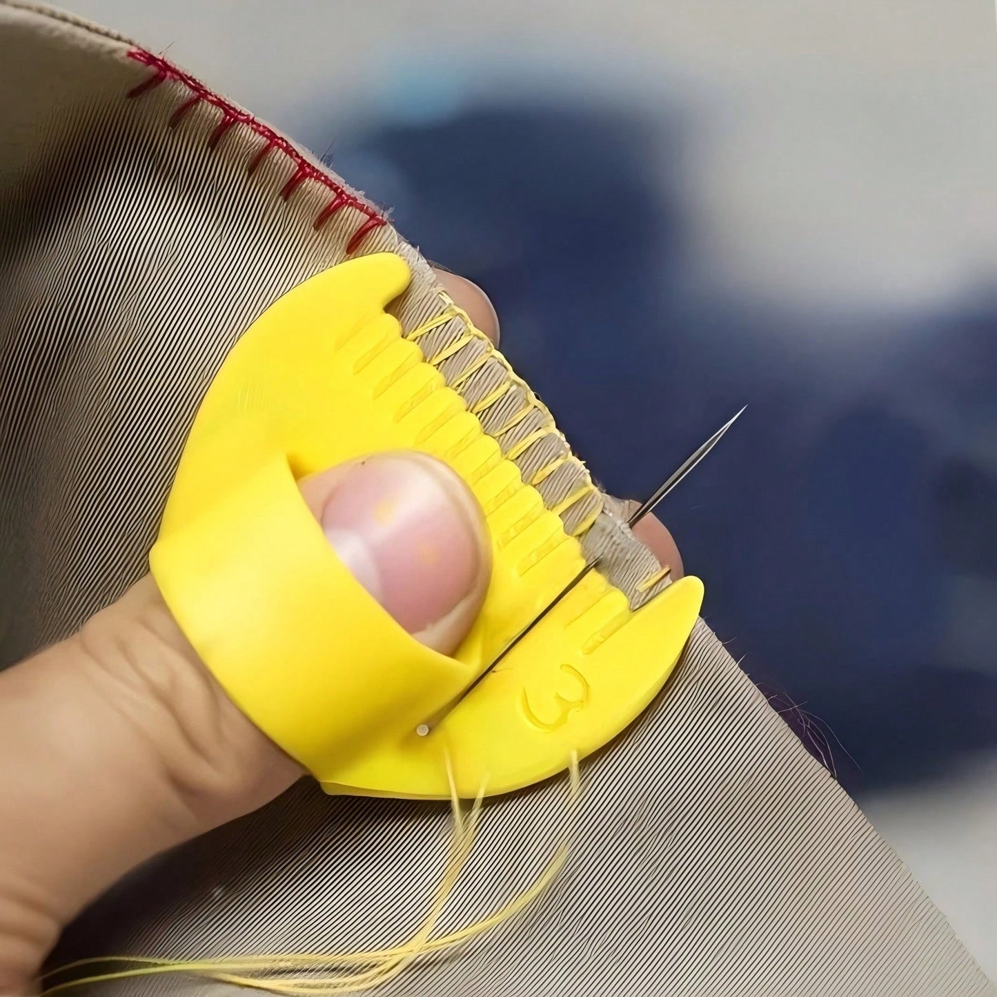 Set di strumenti per cucire, modello di distanza per aghi da cucire, modello per la creazione di punti di cucito uniformi con tre misure, tappetino antiscivolo, accessorio per il trattamento delle cuciture fai-da-te