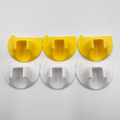 Set di strumenti per cucire, modello di distanza per aghi da cucire, modello per la creazione di punti di cucito uniformi con tre misure, tappetino antiscivolo, accessorio per il trattamento delle cuciture fai-da-te
