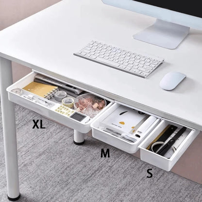 Cassetto a scomparsa a parete di tipo romantico per la casa, ideale per riporre oggetti per la casa e l'ufficio senza forare, come scatole per cosmetici e articoli di cancelleria