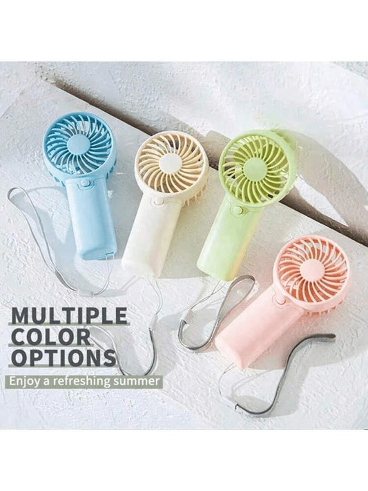 8 pezzi/6 pezzi/4 pezzi/3 pezzi/2 pezzi/1 pezzo Mini ventilatore portatile, ventilatore elettrico piccolo e potente per studenti, ventilatore manuale ad alto flusso d'aria per uso esterno (senza batteria), stile casuale