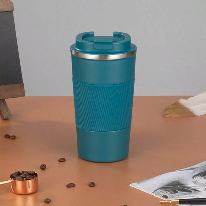 1 pezzo Bottiglia da caffè isolata sottovuoto in acciaio inossidabile