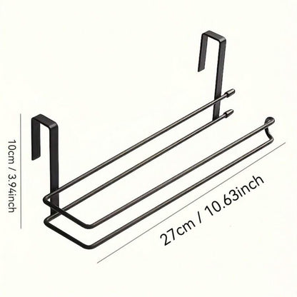 1 pezzo Semplice portaoggetti per cucina/bagno, utilizzabile come portarotolo di carta, portasalviette di carta, portastracci, disponibile in varie dimensioni e tipologie.