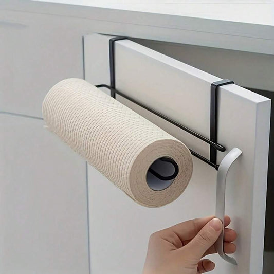 1 pezzo Semplice portaoggetti per cucina/bagno, utilizzabile come portarotolo di carta, portasalviette di carta, portastracci, disponibile in varie dimensioni e tipologie.