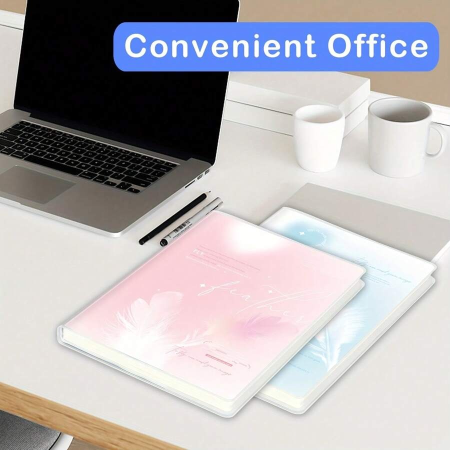 Taccuino con copertina in PP morbida e impermeabile, formato B5, diario semplice e colorato, taccuino con linee orizzontali, blocco note per ufficio, casa, scuola