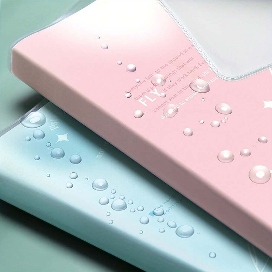 Taccuino con copertina in PP morbida e impermeabile, formato B5, diario semplice e colorato, taccuino con linee orizzontali, blocco note per ufficio, casa, scuola