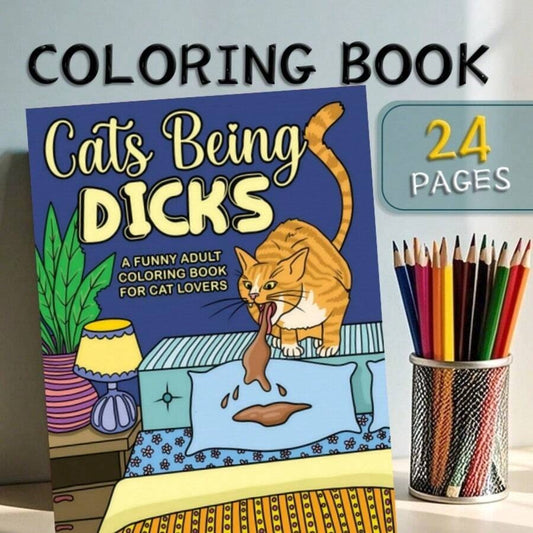 Libro da colorare per gatti appassionati: bellissimi disegni, linee nitide, aiuta a ridurre lo stress e migliorare l'umore, regalo ideale per occasioni familiari, Pasqua, Ringraziamento, Natale