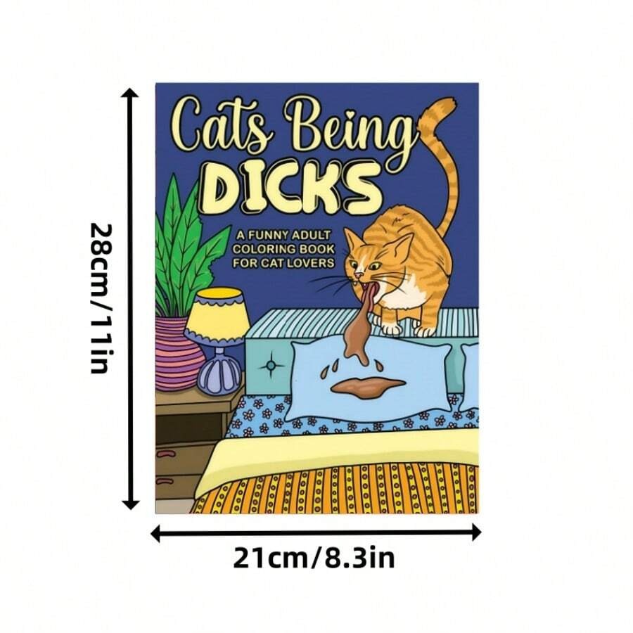 Libro da colorare per gatti appassionati: bellissimi disegni, linee nitide, aiuta a ridurre lo stress e migliorare l'umore, regalo ideale per occasioni familiari, Pasqua, Ringraziamento, Natale