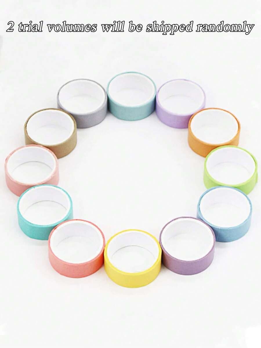 Nastro adesivo con gradiente arcobaleno fai-da-te, lunghezza estesa di 2 metri, forniture per studenti per il ritorno a scuola