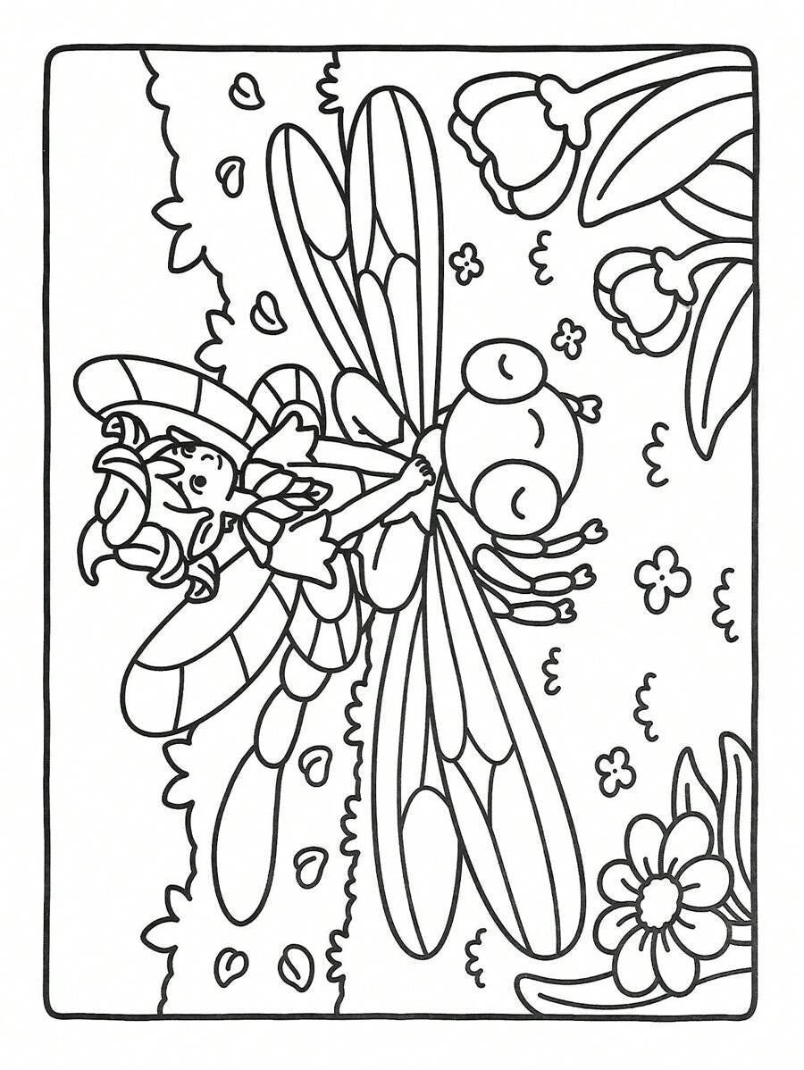 Libro da colorare FRESH GLOW Coco di 40 pagine per adulti e bambini, audace e facile, con disegni semplici e grandi per il relax. Libro da colorare per Natale, Ognissanti, regali di compleanno