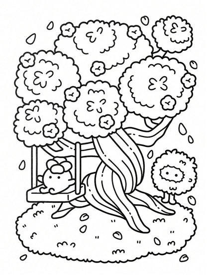 Libro da colorare FRESH GLOW Coco di 40 pagine per adulti e bambini, audace e facile, con disegni semplici e grandi per il relax. Libro da colorare per Natale, Ognissanti, regali di compleanno