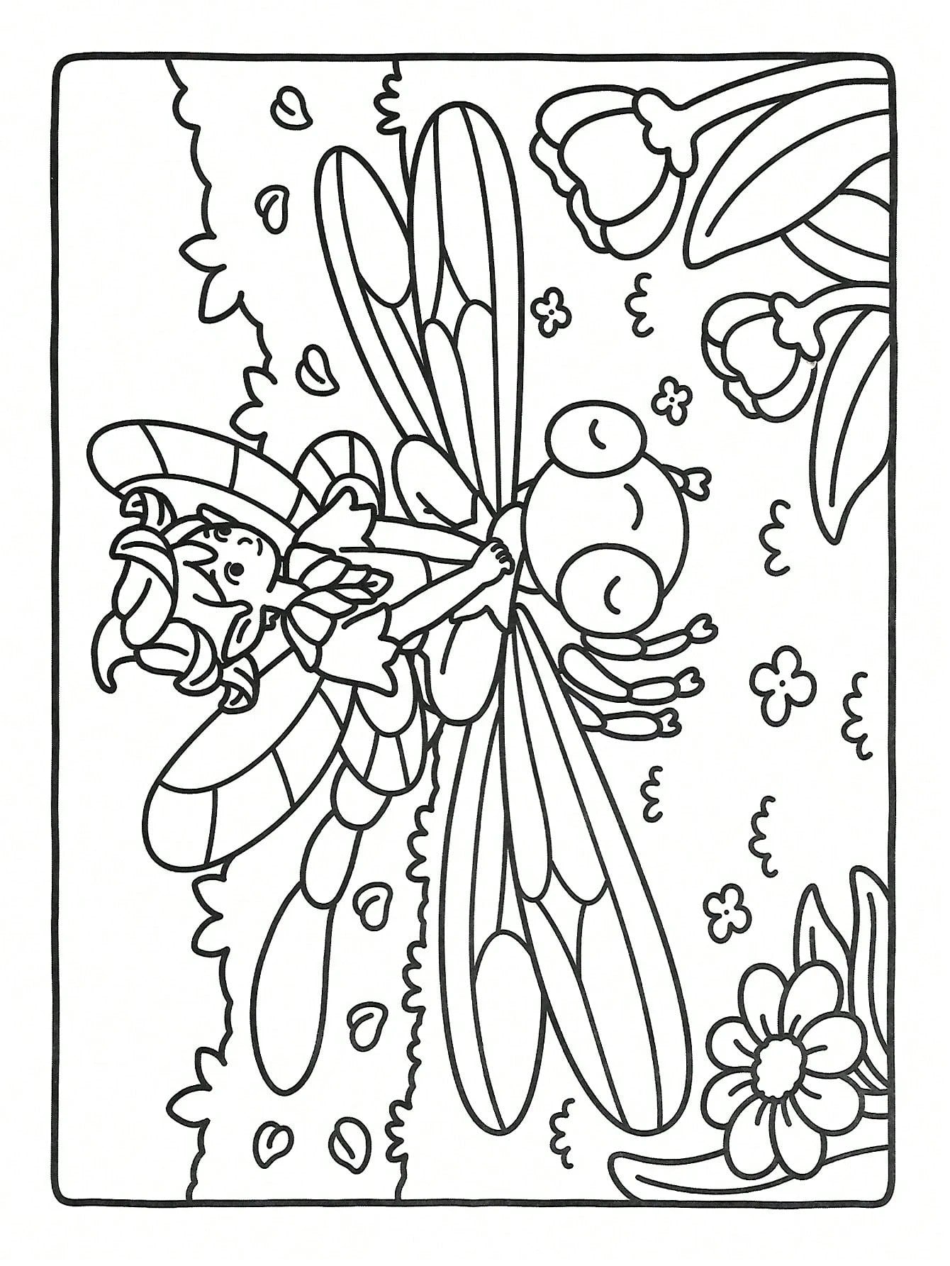 Libro da colorare FRESH GLOW Coco di 40 pagine per adulti e bambini, audace e facile, con disegni semplici e grandi per il relax. Libro da colorare per Natale, Ognissanti, regali di compleanno