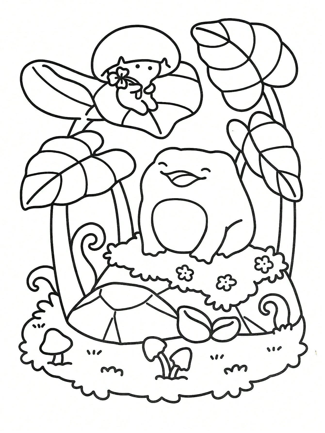 Libro da colorare FRESH GLOW Coco di 40 pagine per adulti e bambini, audace e facile, con disegni semplici e grandi per il relax. Libro da colorare per Natale, Ognissanti, regali di compleanno